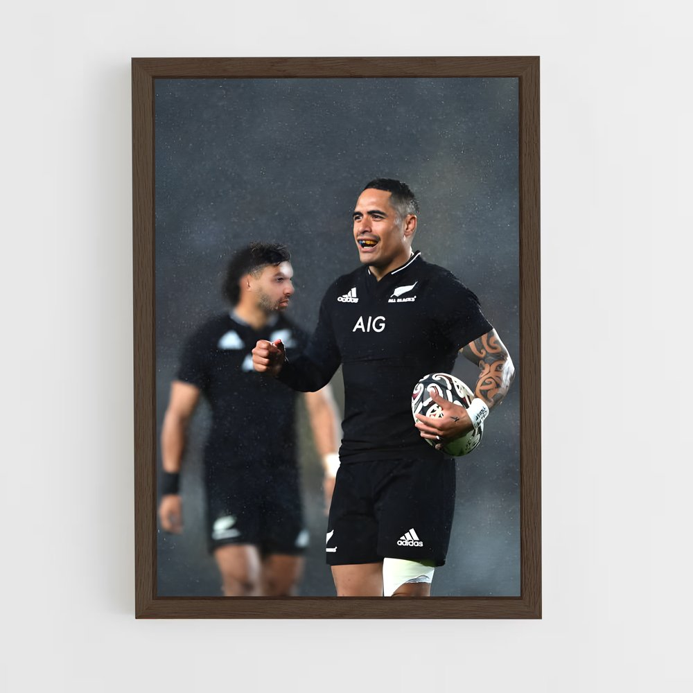 Poster All Blacks United – affiche Rugby (vue 5)